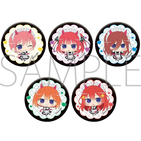『五等分の花嫁*』キャラバッジコレクション(ちみっつ)【BOX】